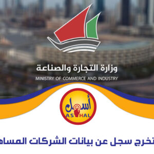 مستخرج سجل عن بيانات الشركات المساهمة
