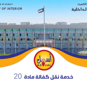 خدمة قل كفالة مادة 20